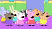 L-R: Emily Elephant, Danny Dog, Rebecca Rabbit, Suzy Sheep, Zoe Zebra, Peppa Pig, Candy Cat, Pedro Pony L-R: Emily Elephant, Danny Dog, Rebecca Rabbit, Suzy Sheep, Zoe Zebra, Peppa Pig, Candy Cat, Pedro Pony