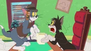 v.li.: Jerry, Tom, Butch Cat