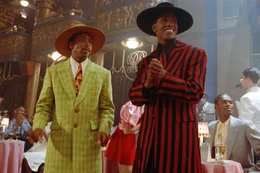 L-R: Shorty (Spike Lee) und Malcolm X (Denzel Washington)