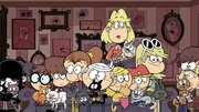 v.li.: Lucy, Lisa, Lynn, Luan, Lincoln, Lola, Rita, Lana, Leni, Lily, Luna