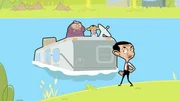 v.li.: Mrs. Wicket, Miss Wince, Mr. Bean