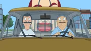 Bob, l.; Teddy, r.