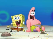 SpongeBob Schwammkopf (l.), Patrick (r.)