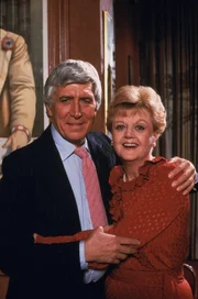 L-R: Preston Giles (Arthur Hill), Jessica Fletcher (Angela Lansbury)