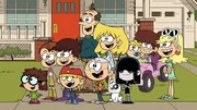 v.li.: Lisa, Luan, Luna, Lana, Lynn Sr., Lincoln, Lori, Charles, Lucy, Lola, Lynn, Leni v.li.: Lisa, Luan, Luna, Lana, Lynn Sr., Lincoln, Lori, Charles, Lucy, Lola, Lynn, Leni