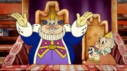 Jolly King Pork Chop (l.), Princess Hamhock (r.)