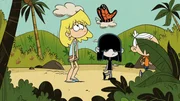 L-R: Lori, Lucy, Lincoln