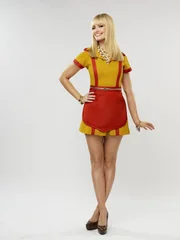 (3. Staffel) - Ist gezwungen die s&uuml;&szlig;en Freuden des Dienstleistungsberufes zu genie&szlig;en: Caroline Channing ...