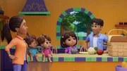 v.li.: Mami, Isabella, Guillermo, Dora, Papi v.li.: Mami, Isabella, Guillermo, Dora, Papi