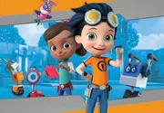 L-R: Crush, Ray, Whirly, Ruby Ramirez, Rusty Rivets and Jack.