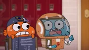 v.li.: Darwin, Gumball v.li.: Darwin, Gumball