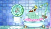 L-R: Squidward, Cecil