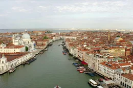 Venedig aus der Vogelperspektive.