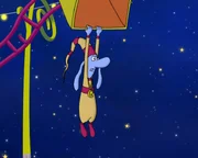 Durch Altairs (Mi.) Hilfe vers&ouml;hnen sich K&ouml;nig und K&ouml;nigin wieder.