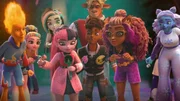 Das Leben der menschlichen Clawdeen (2. v. re.) wird v&ouml;llig auf den Kopf gestellt, als sie die Monster High entdeckt. Eine Schule, auf der alles m&ouml;glich ist.