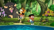 v.li.: Cheesesticks, Wildernessa, Craig