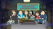 v.li.: Klaus, Greg, Tuttle, Jeff, Hayley, Steve, Stan