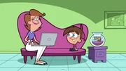 L-R: Mrs. Turner, Timmy, Wanda, Poof, Cosmo