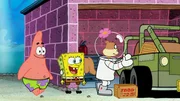 L-R: Patrick, SpongeBob, Sandy