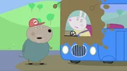 v.li.: Granddad Dog, Miss Rabbit v.li.: Granddad Dog, Miss Rabbit