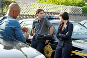 L-R: Derek (Shemar Moore), Reid (Matthew Gray Gubler) und Emily (Paget Brewster)