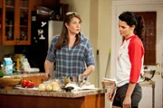 L-R: Angela Rizzoli (Lorraine Bracco)  und Jane Rizzoli (Angie Harmon)