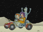 (v.l.n.r.) Fry; Leela; Bender (v.l.n.r.) Fry; Leela; Bender