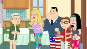 Jeff, Francine, Stan, Klaus, Steve, Hayley