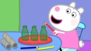 Luzie bastelt in der Spielgruppe tolle Insrumente aus allerlei t&auml;glichem Krimskrams. Madame Gazelle will mit den Kindern musizieren und zeigt ihnen wie sie ihre eigenen Instrumente bauen.