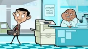 Mr. Bean (l.)