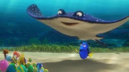 L-R: Mr. Ray, Dory