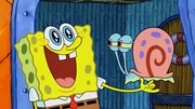 L-R: SpongeBob, Gary