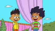 v.li.: Raj, Sammy v.li.: Raj, Sammy