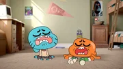 v.li.: Gumball, Darwin v.li.: Gumball, Darwin