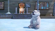 Eisbär-Baby. Eisbär-Baby.