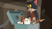 v.li.: Melfred, Tom, Tuffy, Jerry v.li.: Melfred, Tom, Tuffy, Jerry