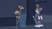 v.li.: Willy the Weasel, Tom, Jerry (oben)