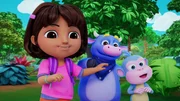 v.li.: Dora, Benny, Boots v.li.: Dora, Benny, Boots