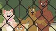 v.li.: Bernice, Spence, Ace, Rocco