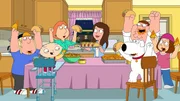 Chris Griffin; Stewie Griffin; Lois Griffin; Alana Fitzgerald; Brian Griffin; Peter Griffin; Meg Griffin