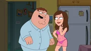 Peter Griffin (l.); Alana Fitzgerald (r.)