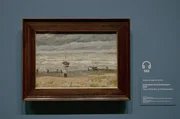 Auch das Gem&auml;lde &sbquo;Blick auf das Meer bei Scheveningen&lsquo; wurde bei dem Diebstahl im Van Gogh Museum in Amsterdam gestohlen.