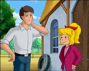 Nun ist Bibis Rat gefragt: Wie soll Bernhard die Fuchsjagd bestreiten, wenn er gar nicht reiten kann?