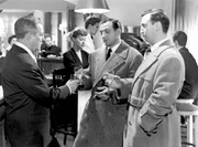 v.l.n.r.: Henri (Jean Gabin), Lisette (Magali No&euml;l), der Katalane (Lino Ventura), Bibi (Albert Remy)