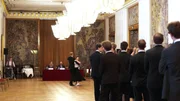 Vortanzen f&uuml;r den Wiener Opernball.