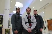 Lyndan, Ashley & Connar are part of the security team at Weston Favell Shopping Centre, Northampton