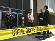 The scene of the abduction is tense.