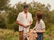 Amy Mulvaney (Odessa Young) and Dorrigo Evans (Jacob Elordi)