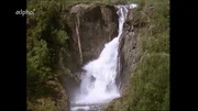 Wasserfall im hohen Norden.