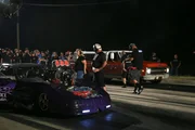 Wayne and Farmtruck ready themselves at the starting line.